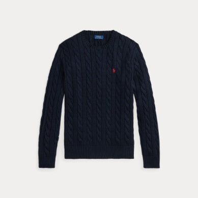 Cable-Knit Cotton Jumper