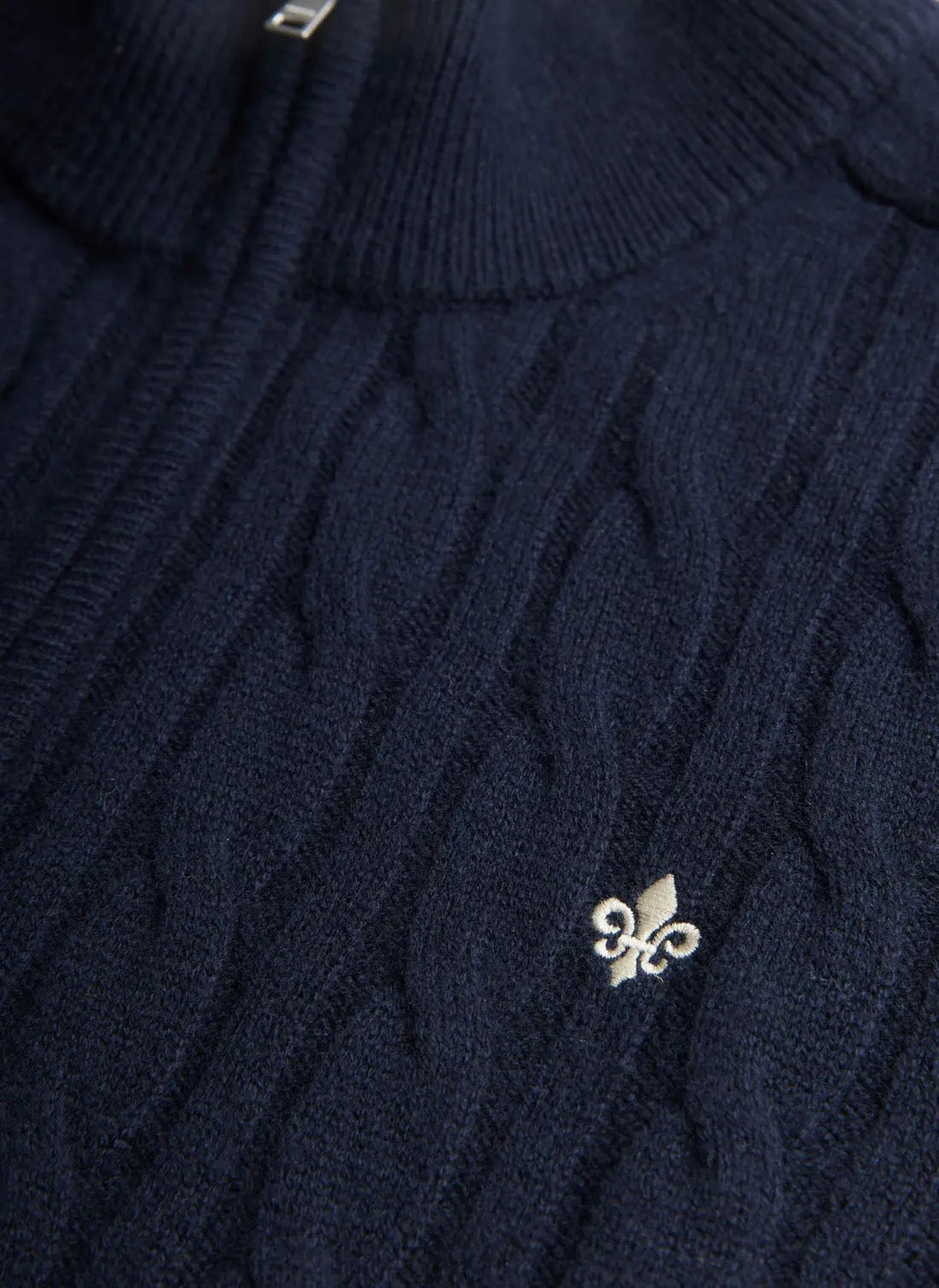 Hertford Cable Half Zip