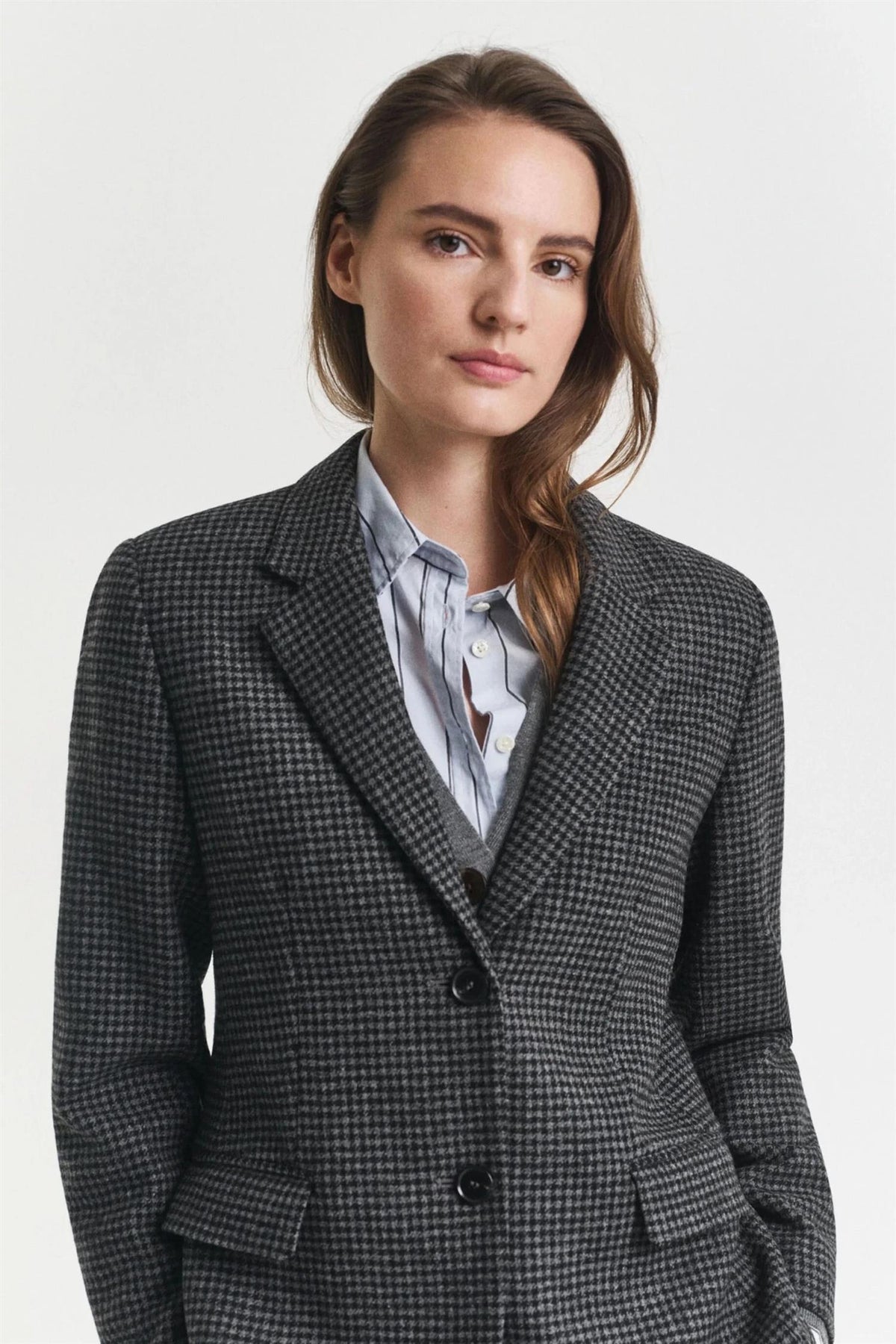 Reg Houndstooth Blazer