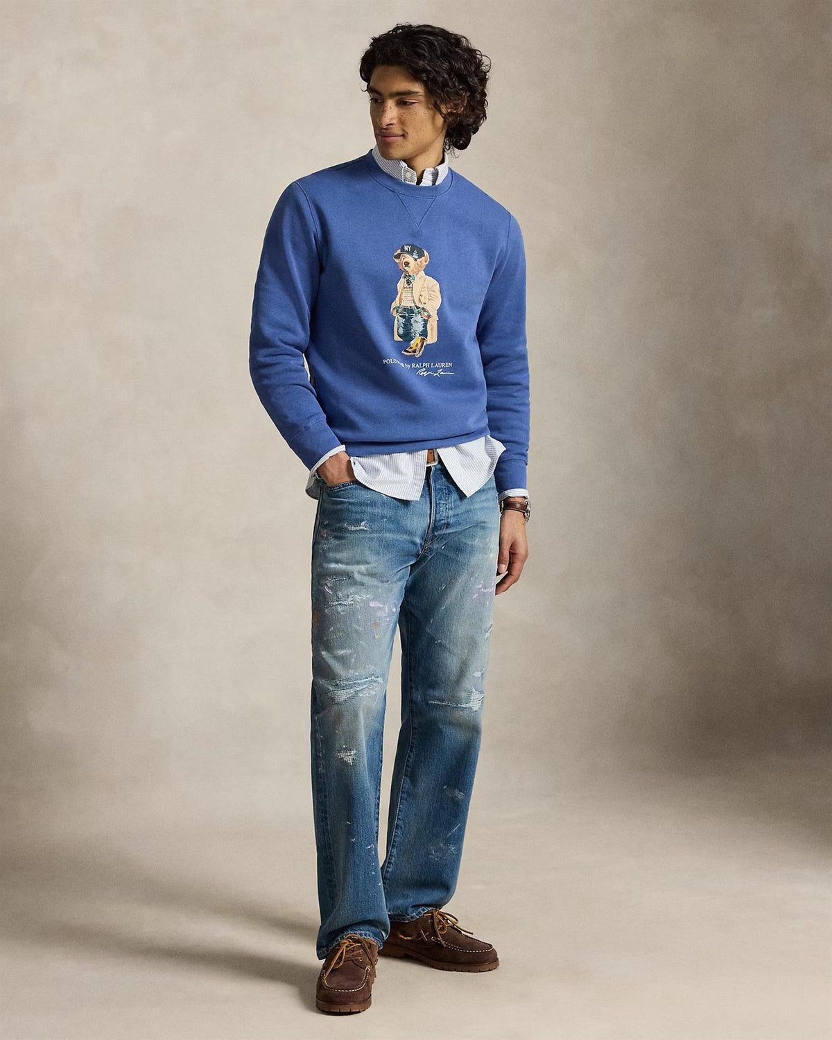 Polo Bear Fleece Pullover