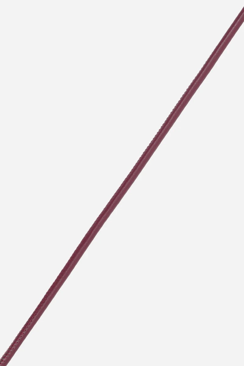 NOLAN CUIR VEGAN BORDEAUX