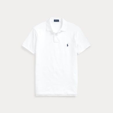 Slim Fit Mesh Polo Shirt