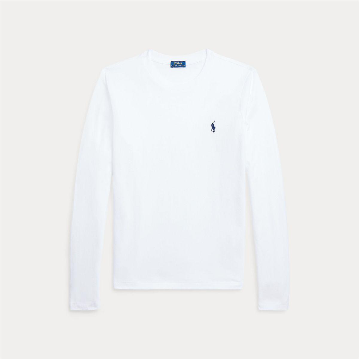 Long Sleeve Jersey Crewneck T-Shirt