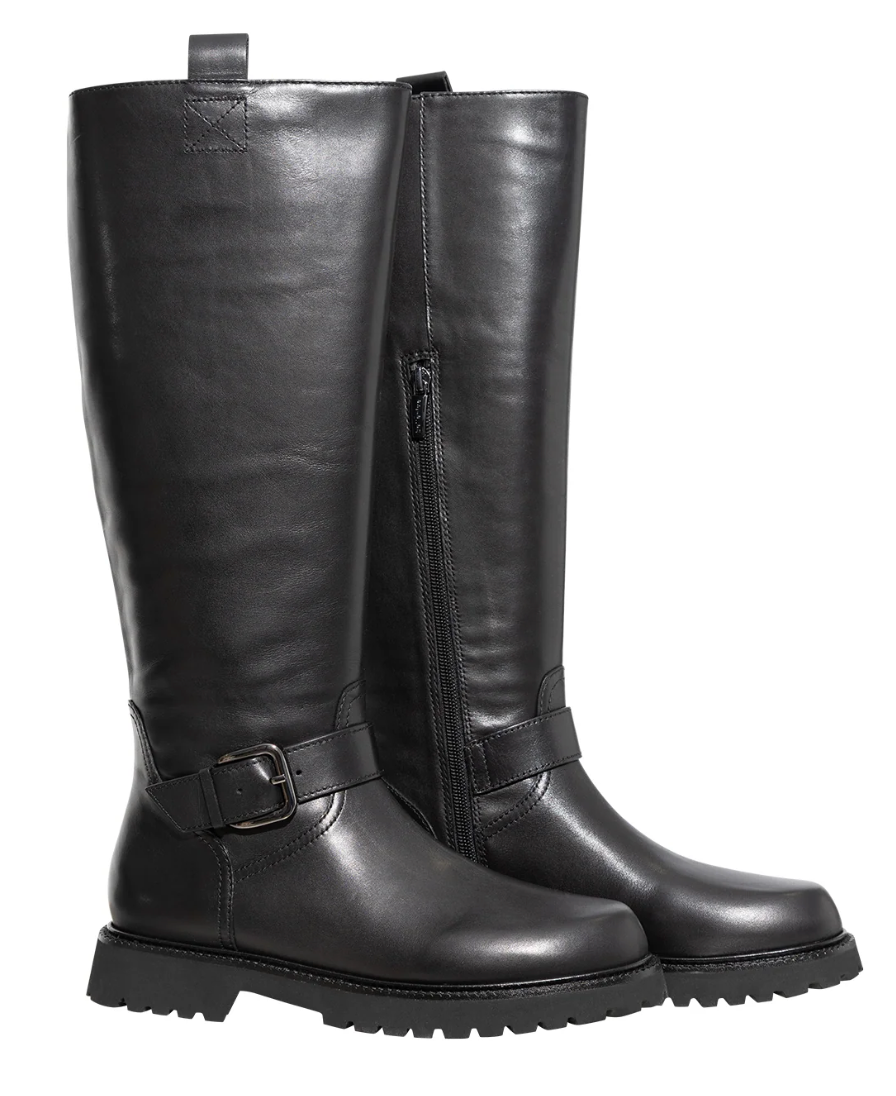 Boot vitello nero