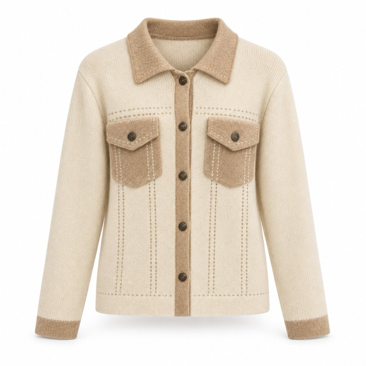 Jacket Beige / Offwhite