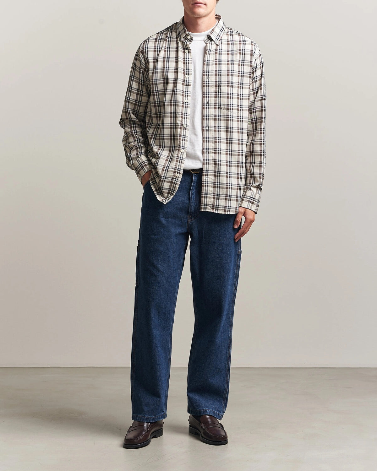 Reg Twill Check Shirt