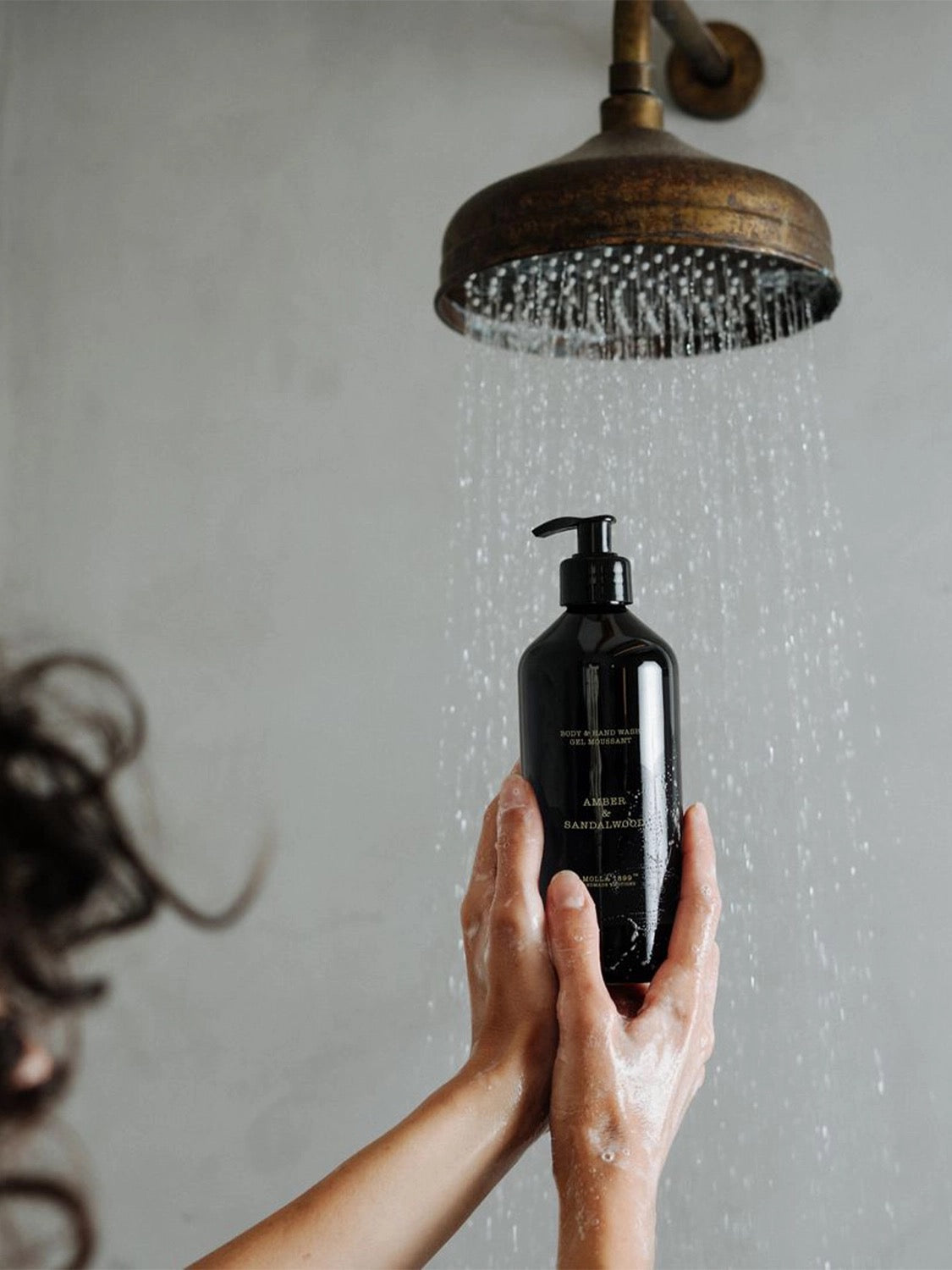 HAND & BODY WASH AMBER & SANDALWOOD
