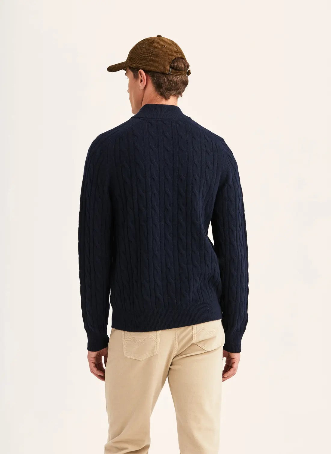 Hertford Cable Half Zip
