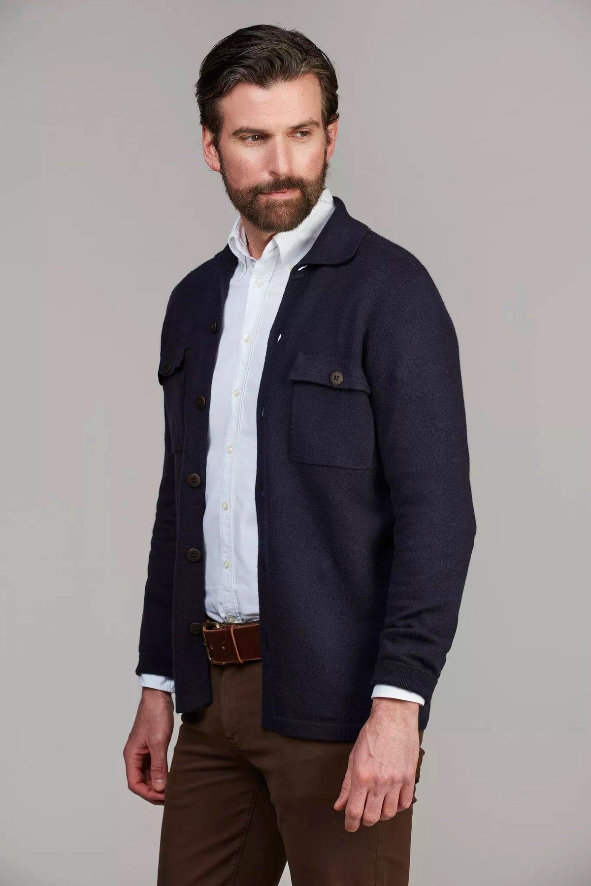 Knitted Overshirt