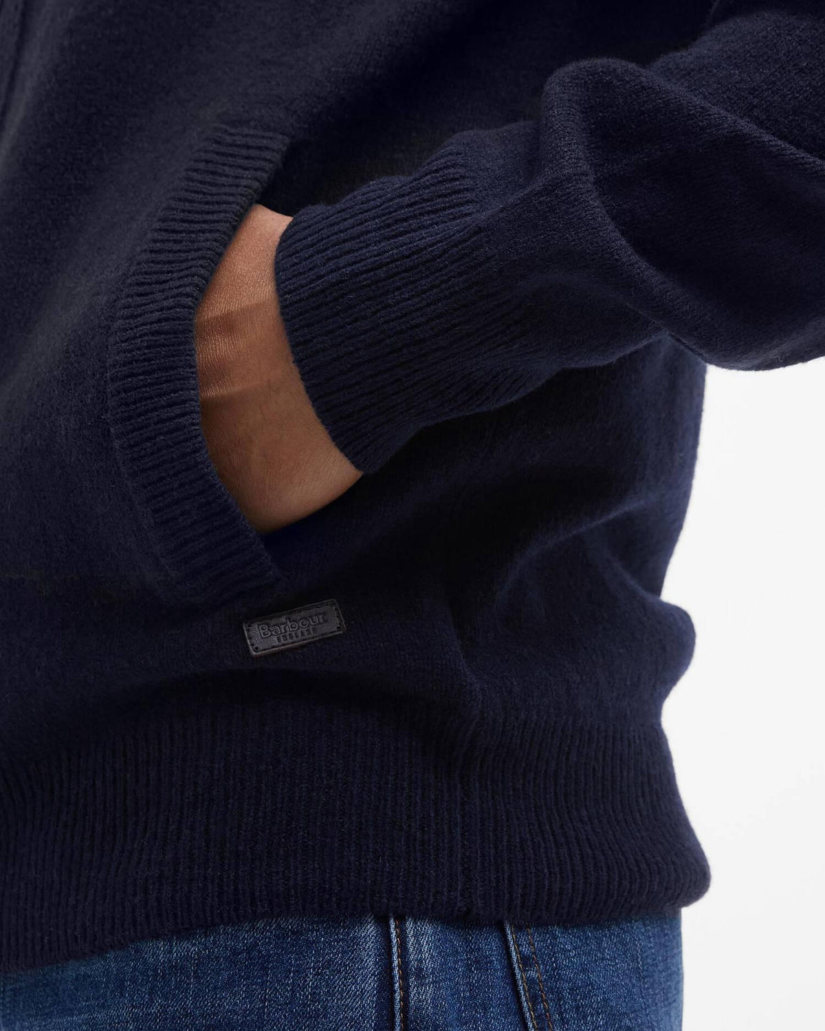 Essential Patch Zip Through Jumper