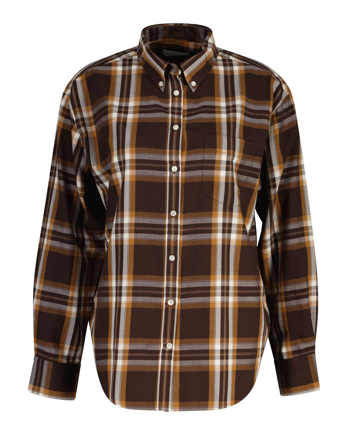 Relaxed Checked Flannel Shirt