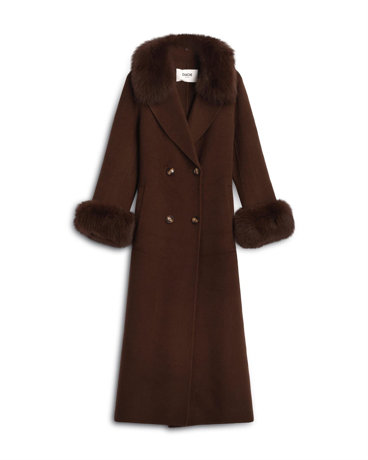 MARTA MAXI FAUX BROWN