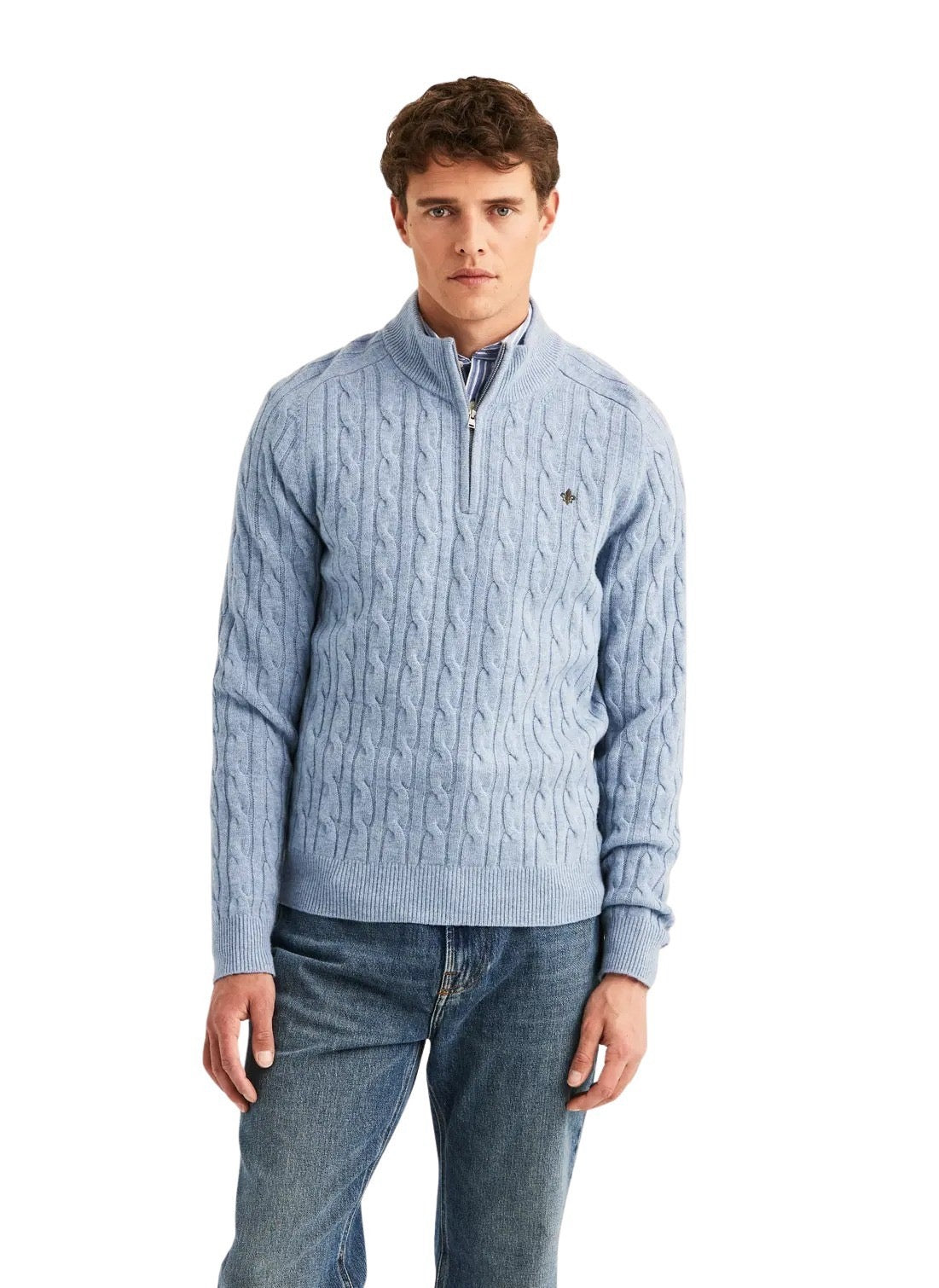 Hertford Cable Half Zip