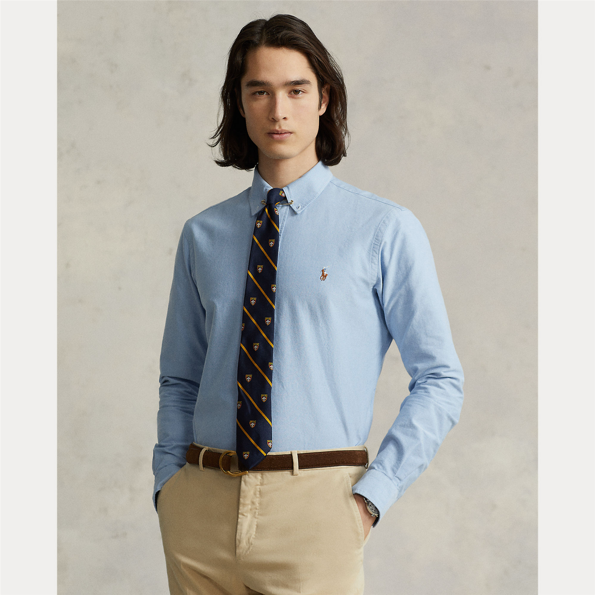 Oxford shirt custom fit