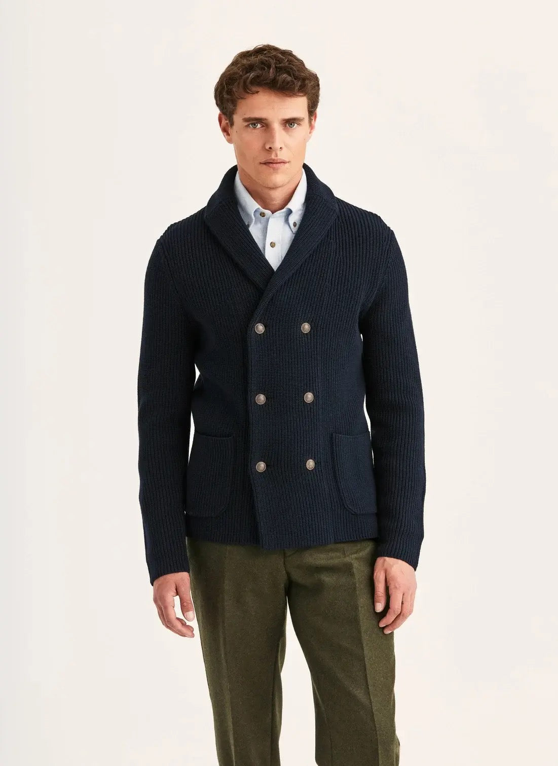 Brayden DB Shawl Cardigan