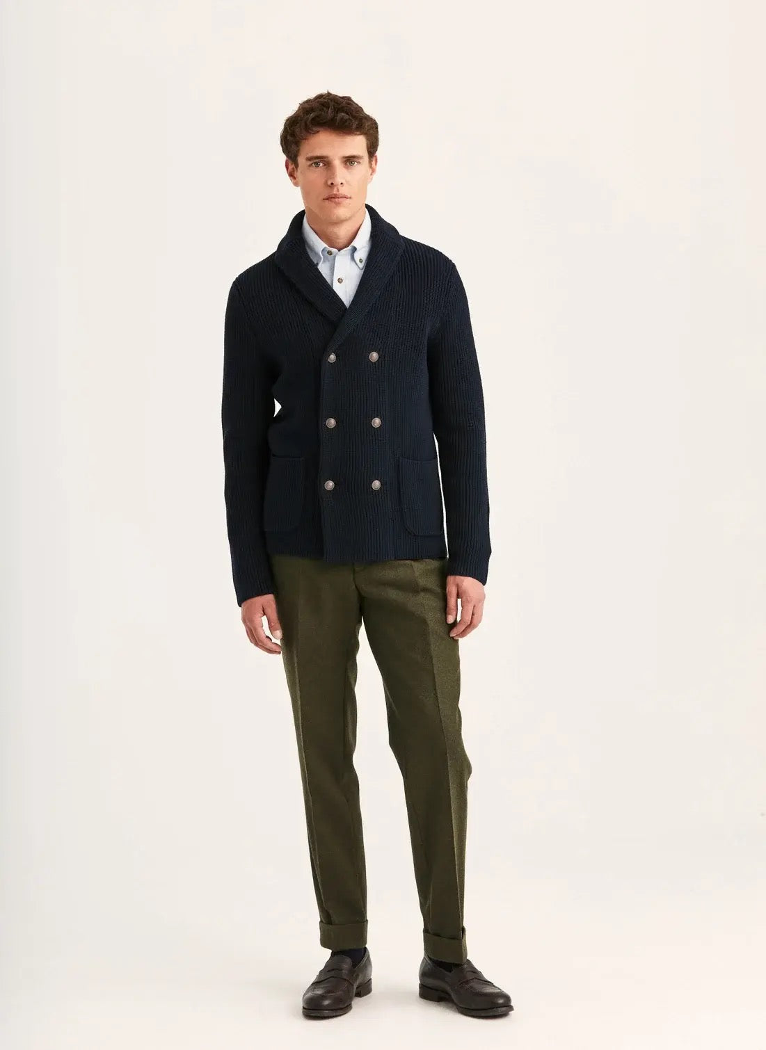 Brayden DB Shawl Cardigan