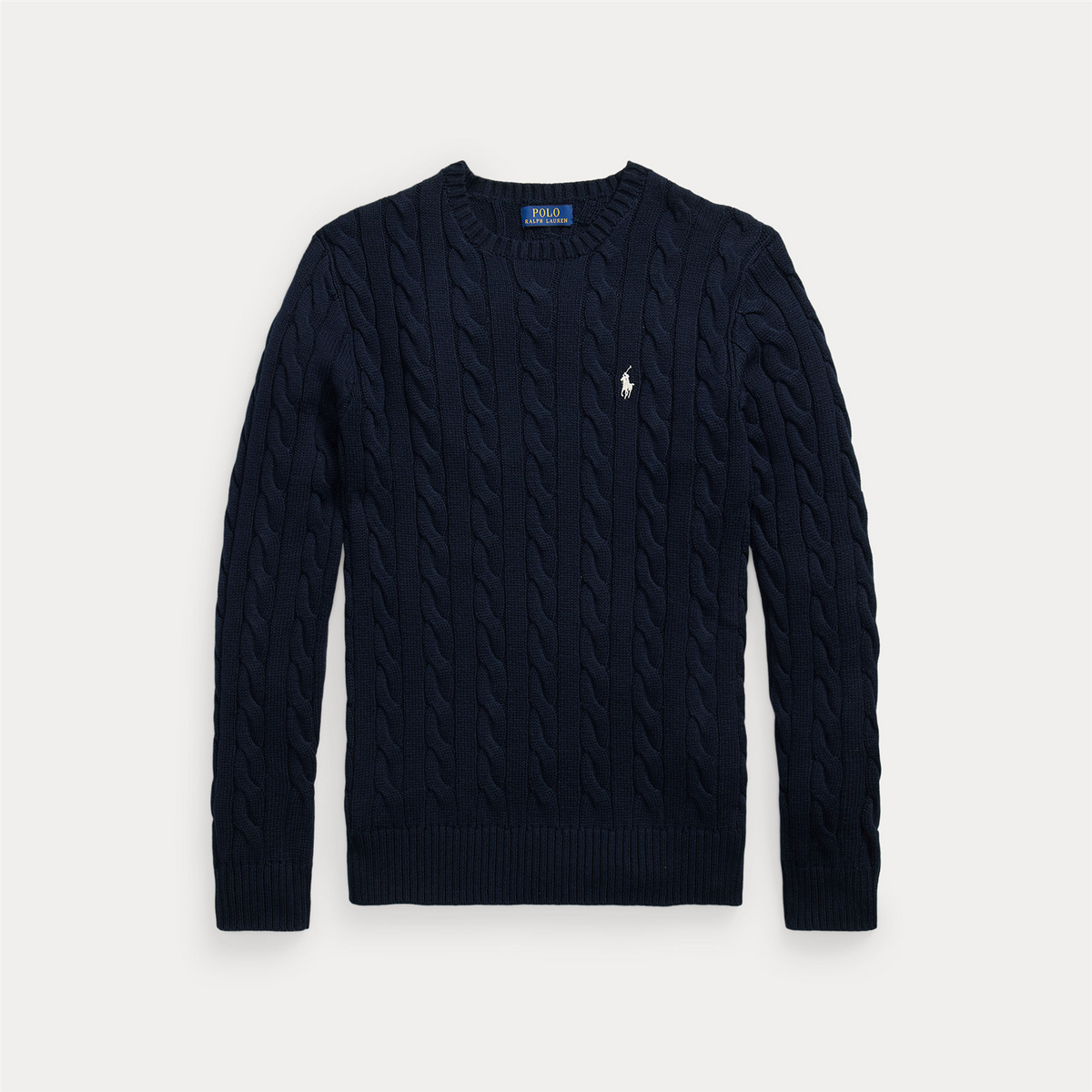 Cable Knit Cotton Jumper