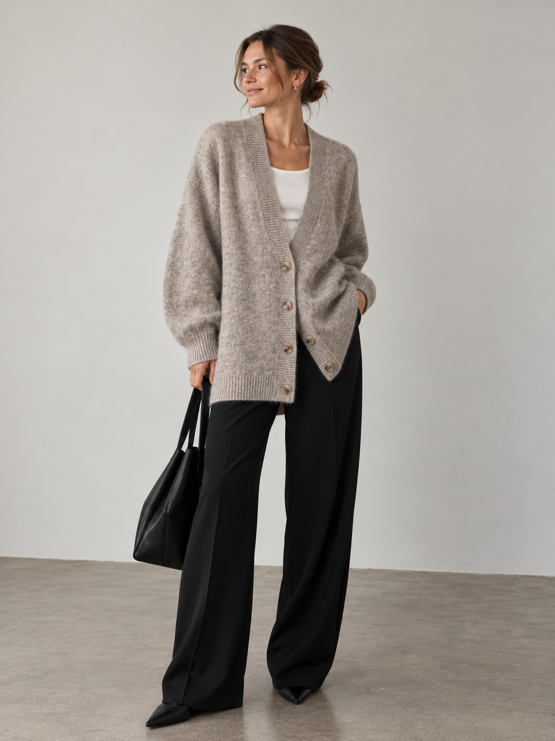 Caroline Long Cardigan