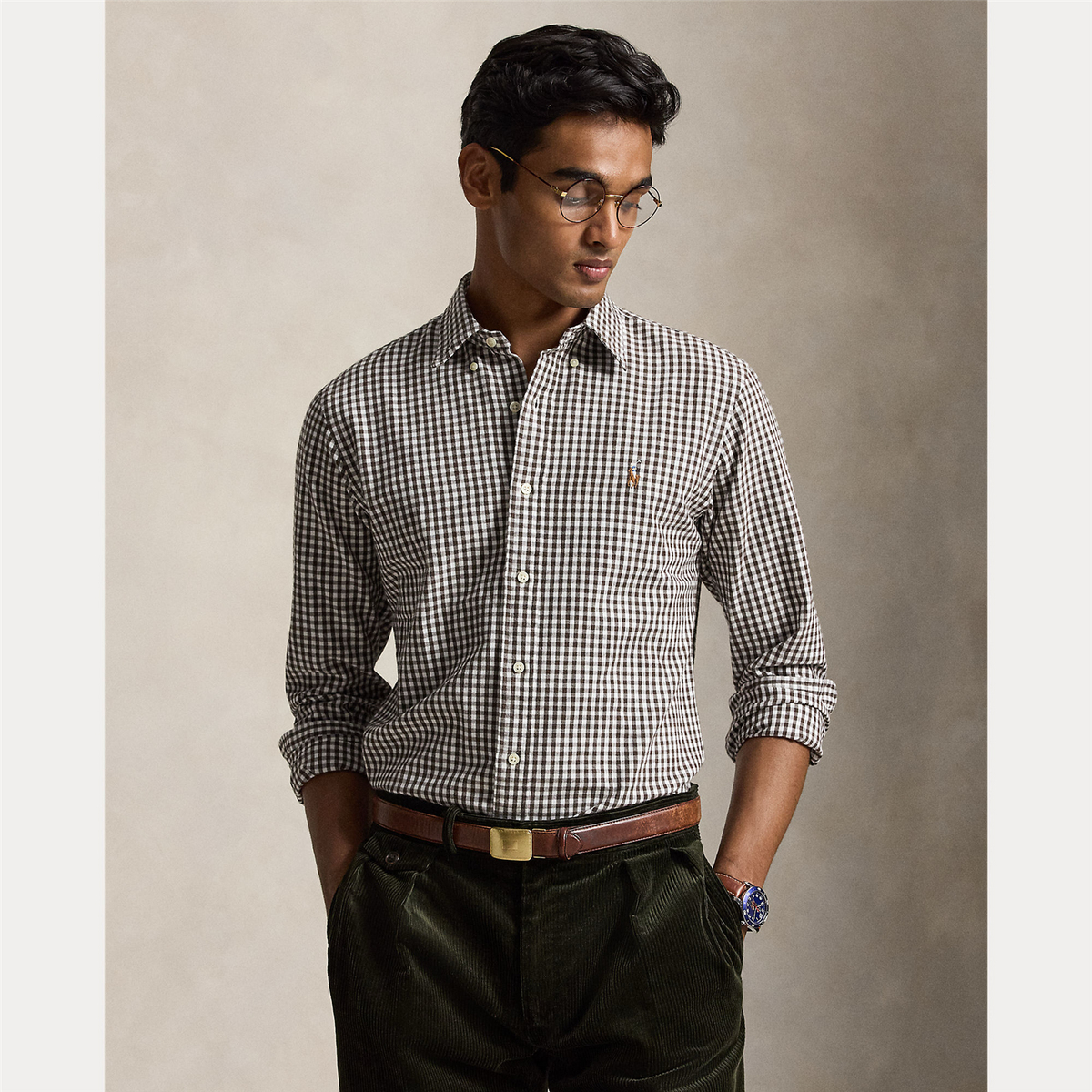 Custom Fit Oxford Shir Woven
