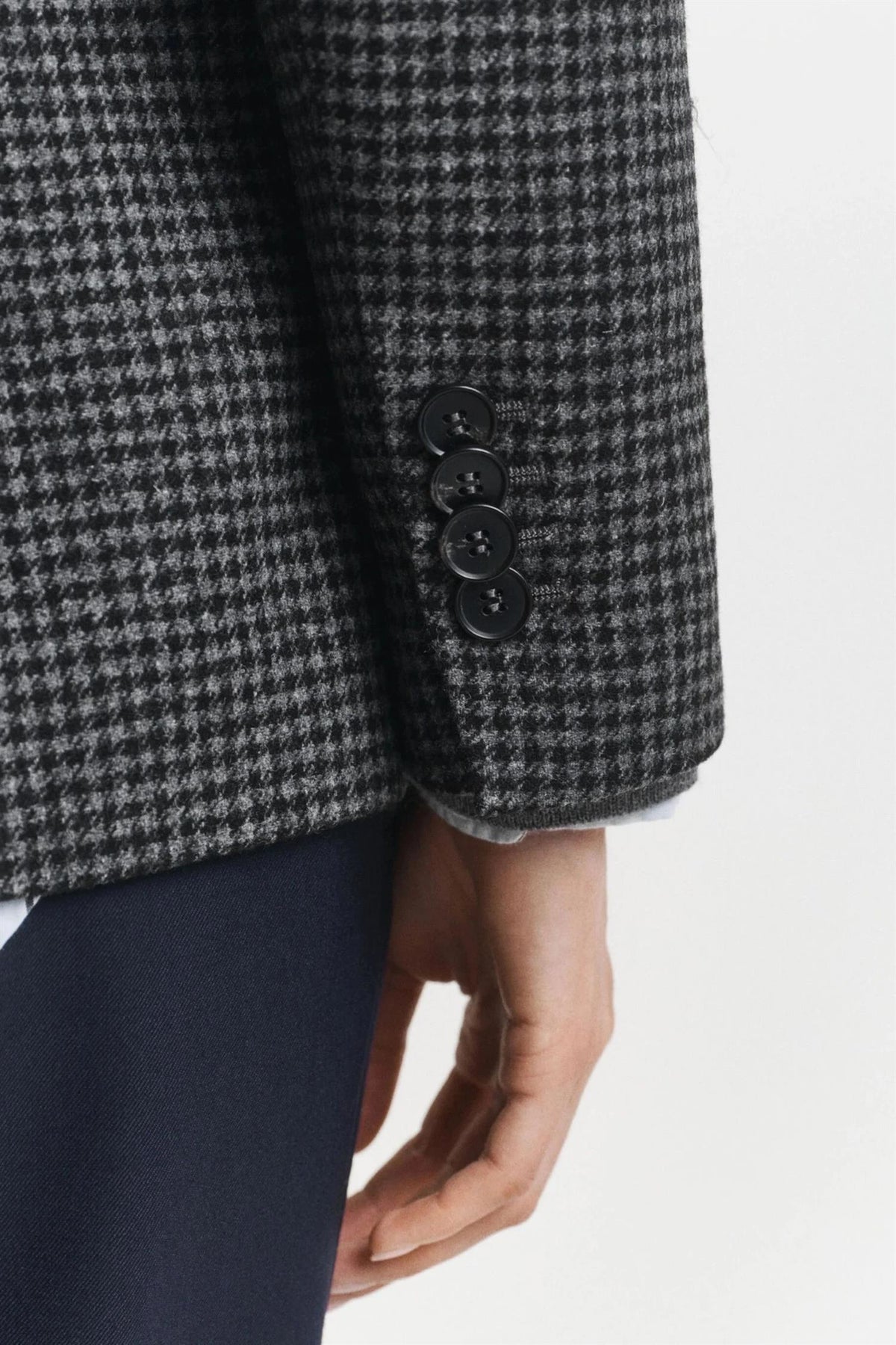 Reg Houndstooth Blazer