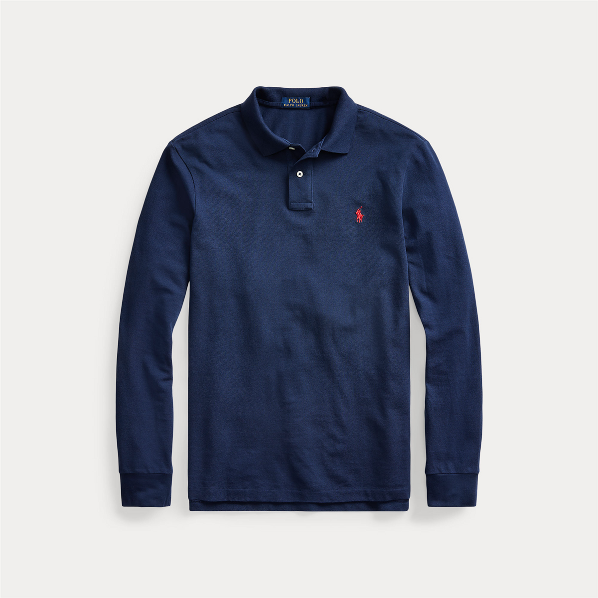 Custom Slim Fit Mesh Polo Shirt