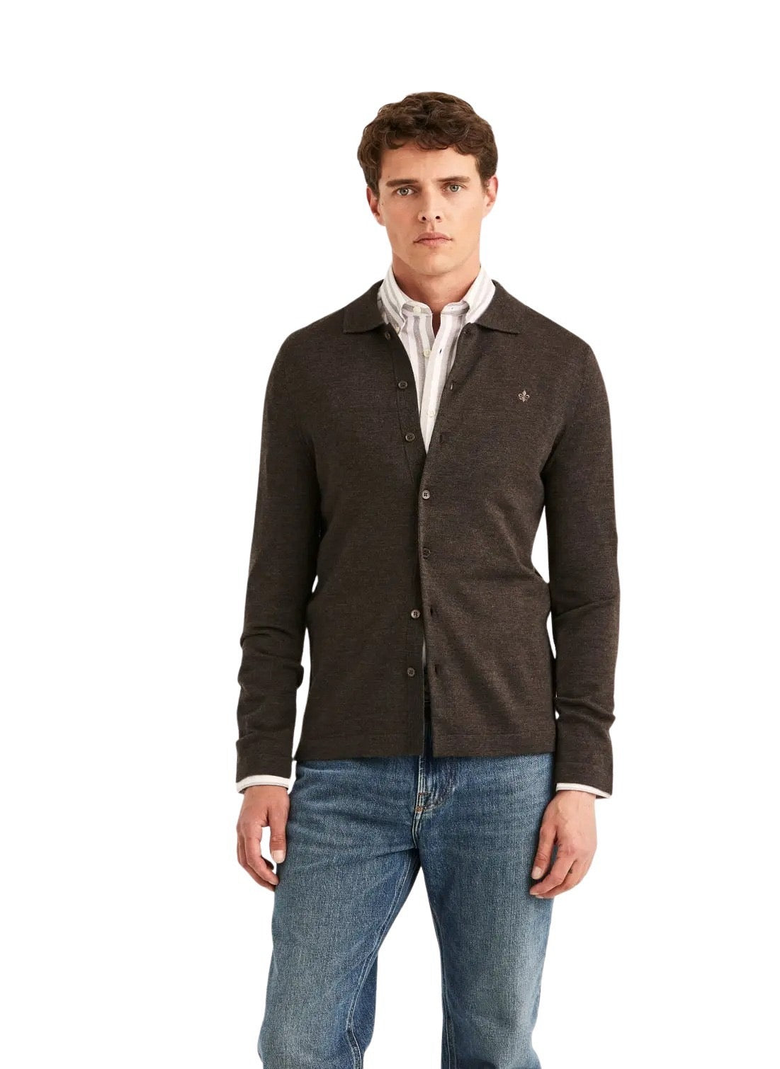 Morris Merino Shirt Cardigan