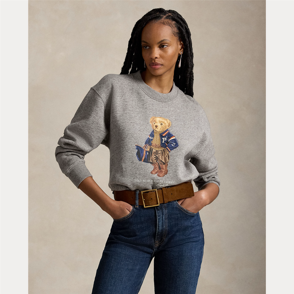 Polo Bear Fleece Crewneck