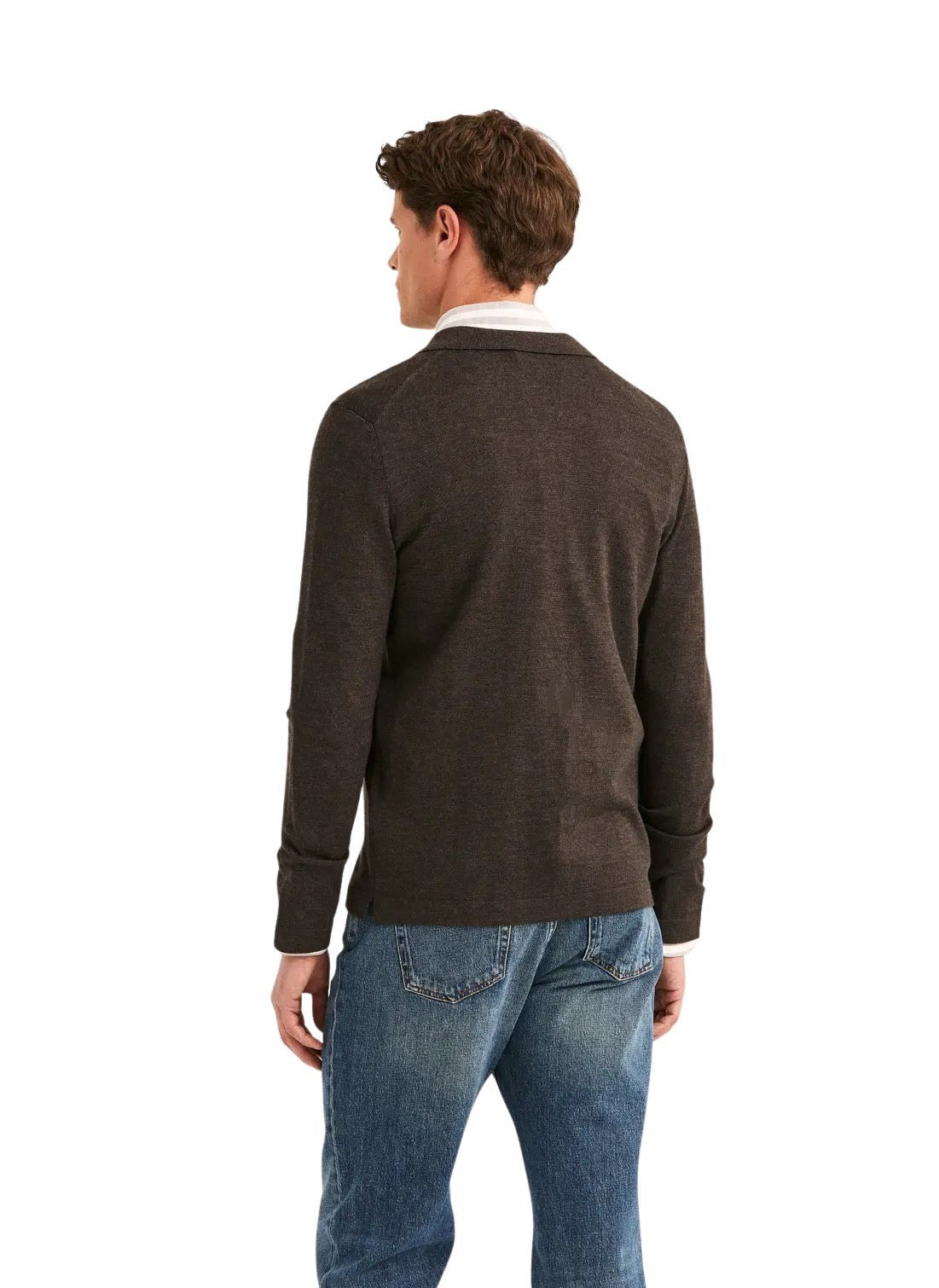 Morris Merino Shirt Cardigan