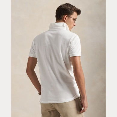 Slim Fit Mesh Polo Shirt