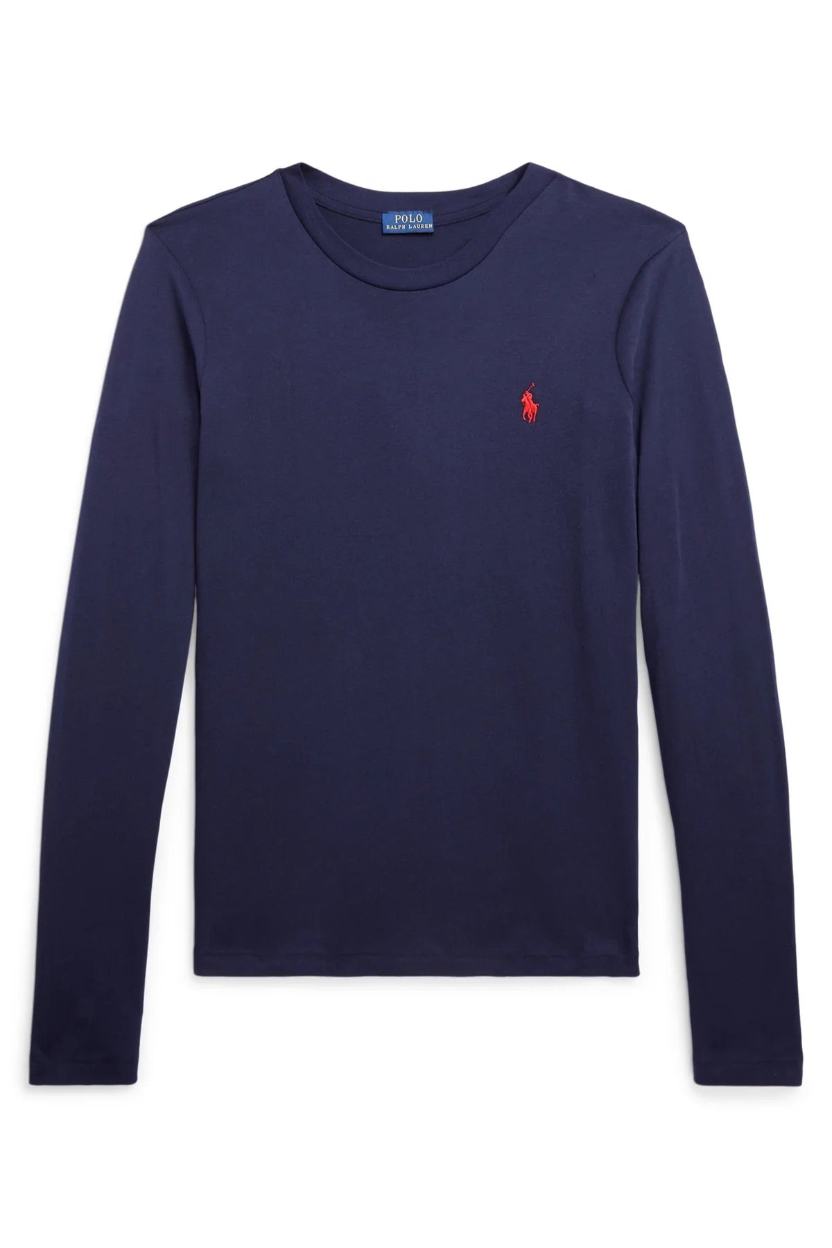 Long Sleeve Jersey Crewneck T-Shirt