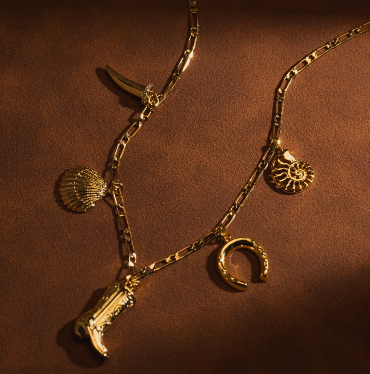 Eclectic Western Charm Necklace