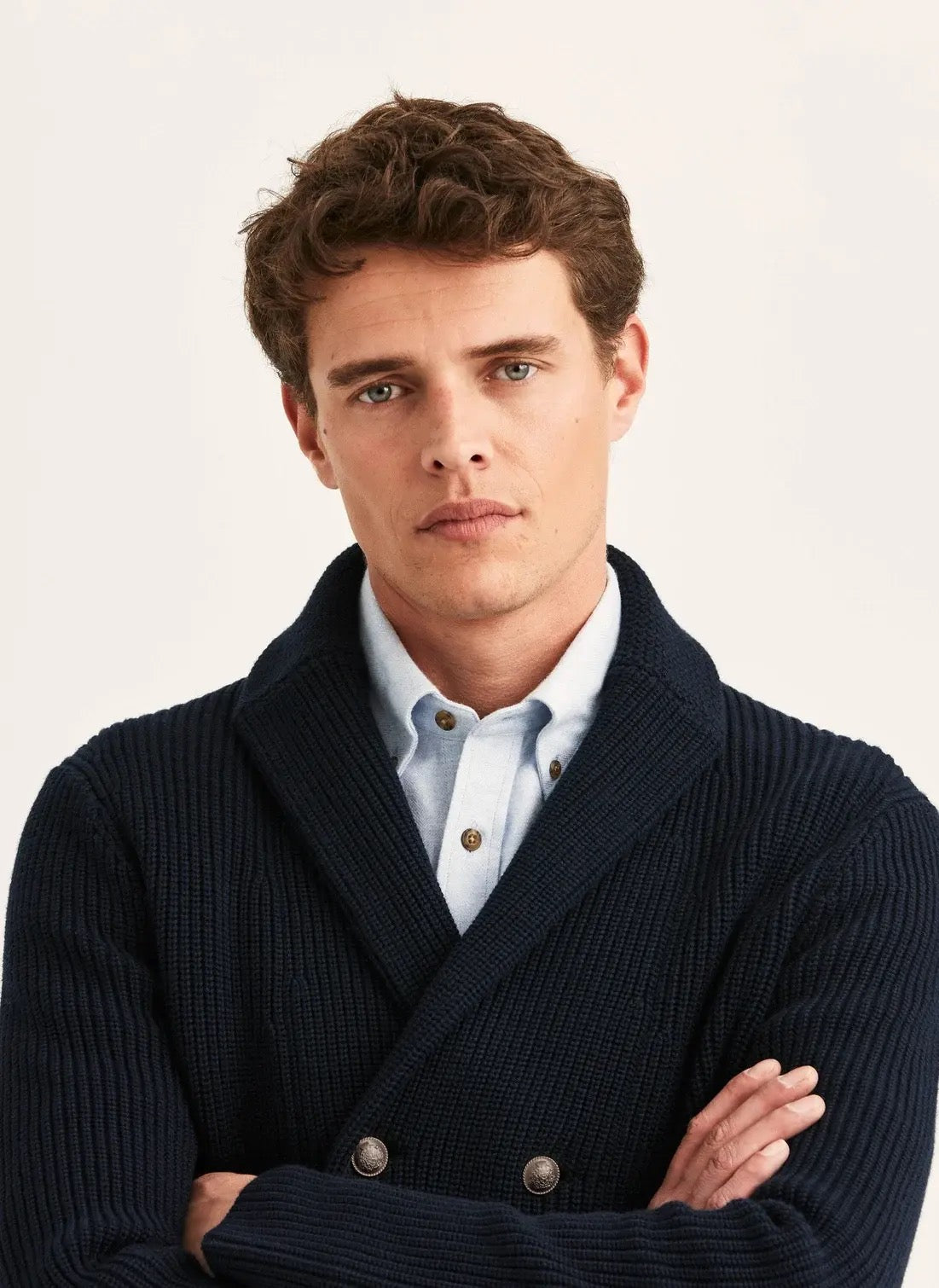 Brayden DB Shawl  Cardigan
