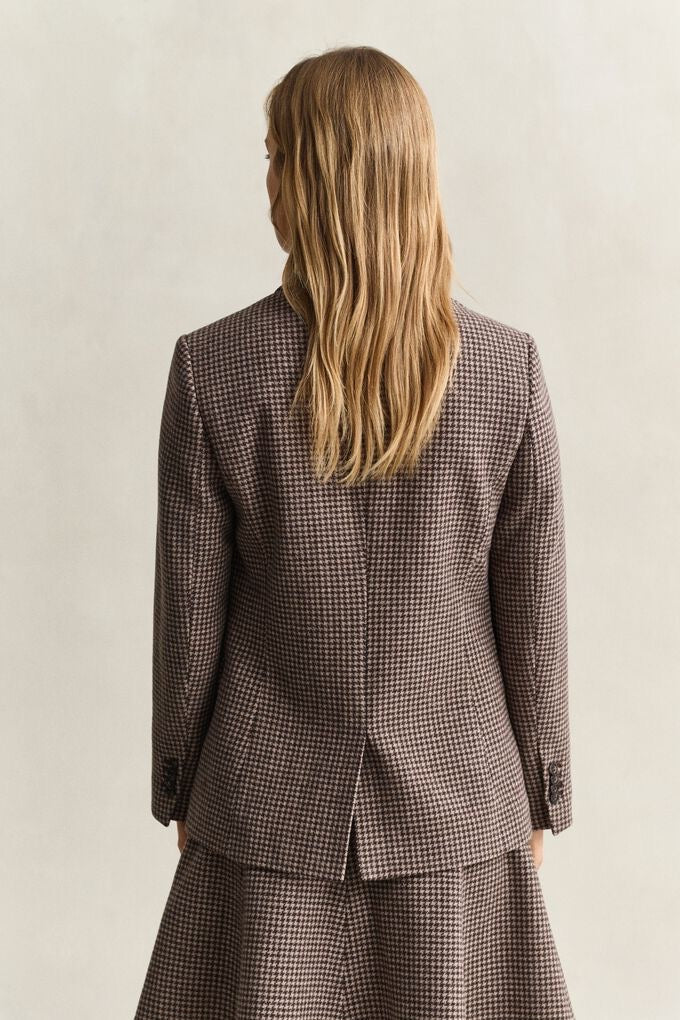 Reg Houndstooth Blazer