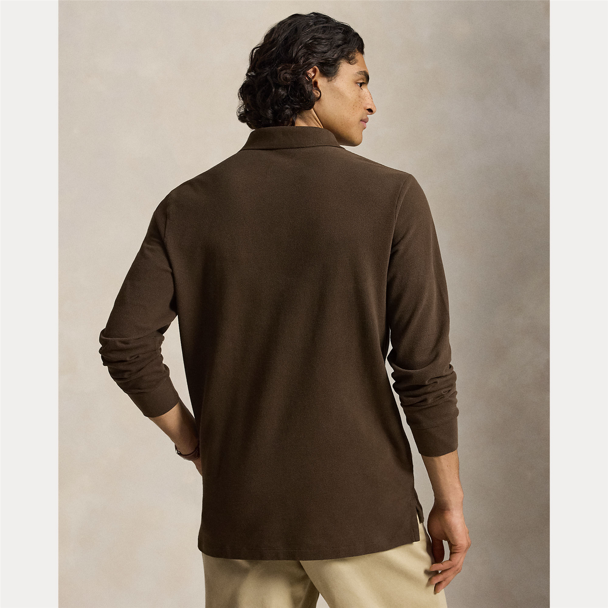 Custom Slim Fit Mesh Polo Shirt