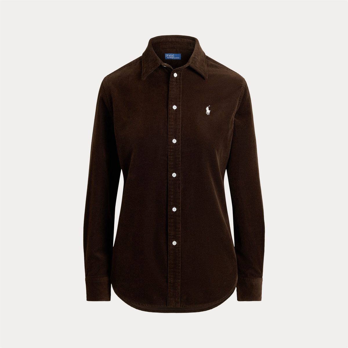Classic fit cotton courdroy shirt