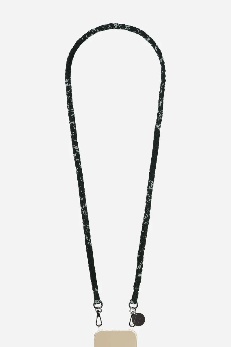 DELLABANDANA NOIR TRESSE
