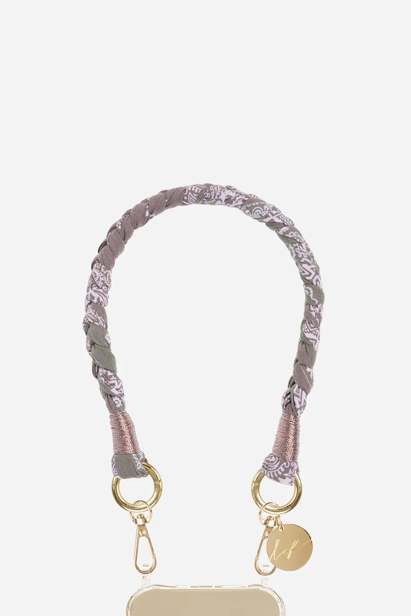 DELLA TRESSE BANDANA KHAKI 40CM