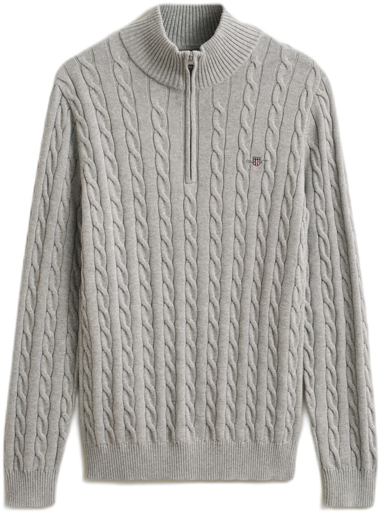 Cable Knit Half zip sweather