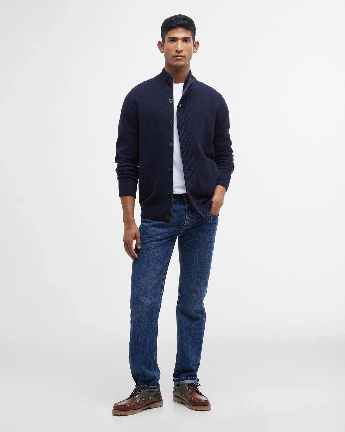 Essential Patch Zip Through Jumper