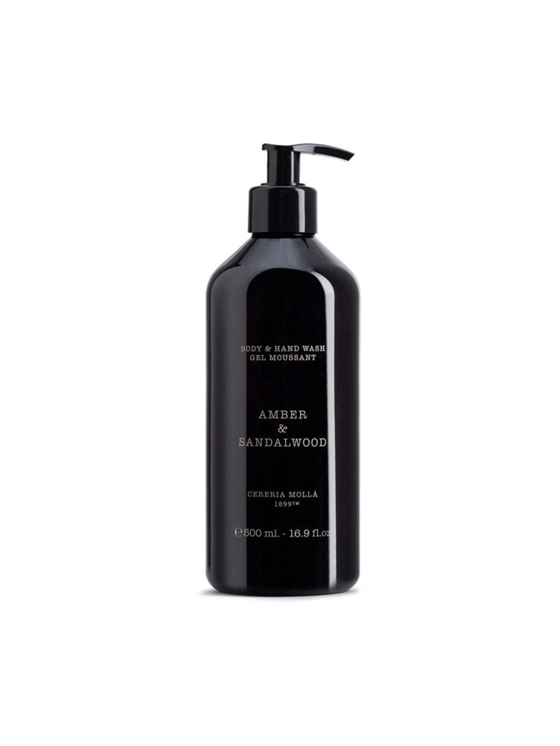 HAND & BODY WASH AMBER & SANDALWOOD