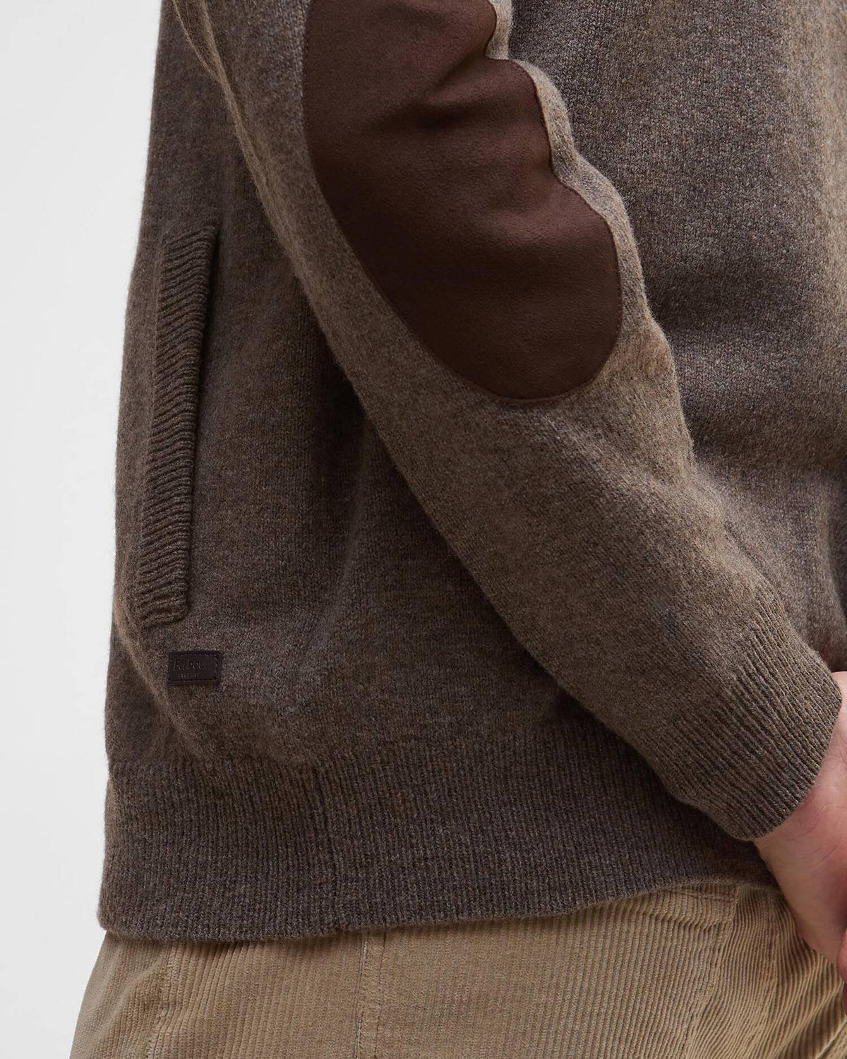 Essential Patch Zip Through Jumper