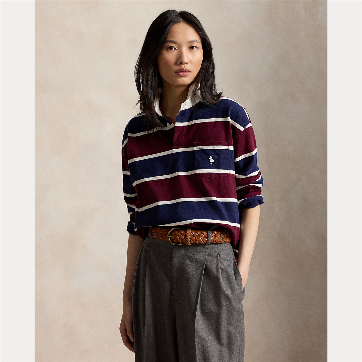 Cable-Knit Wool Cashmere Pullover
