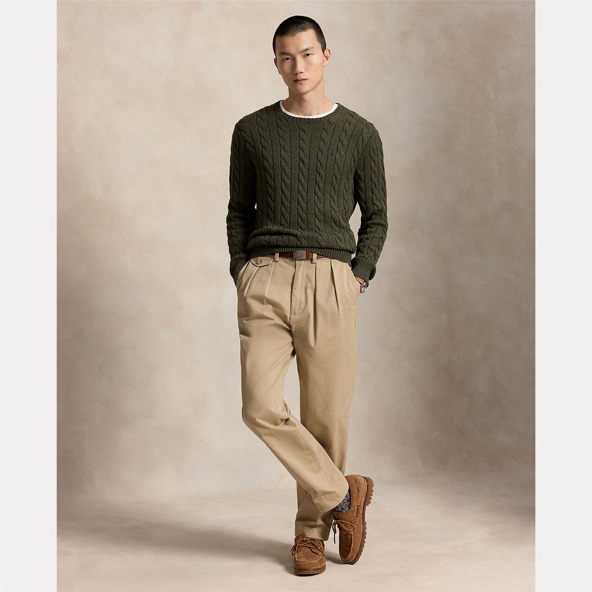 Cable Knit Cotton  Jumper