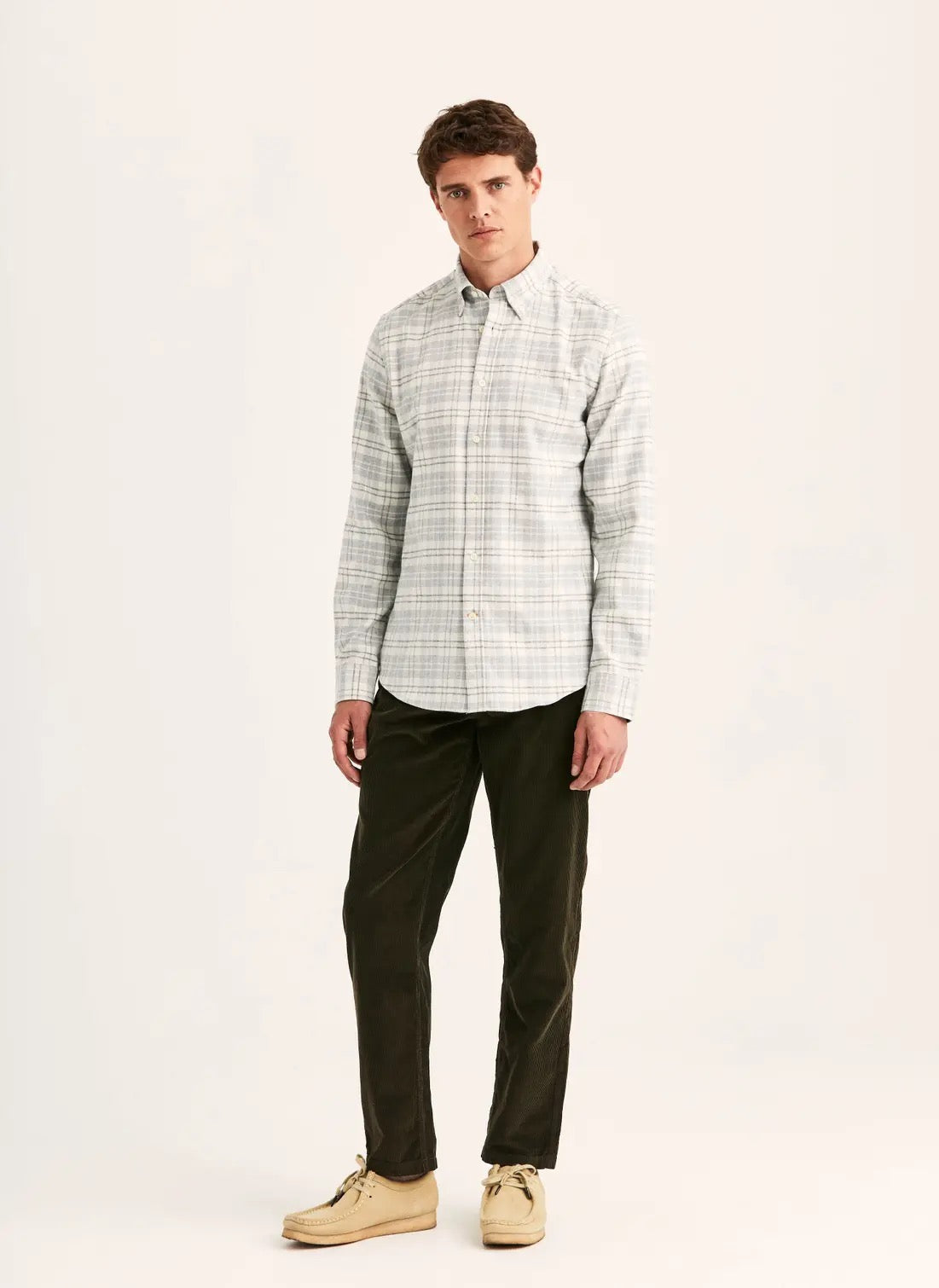 Flannel Mouline Shirt Slim fit