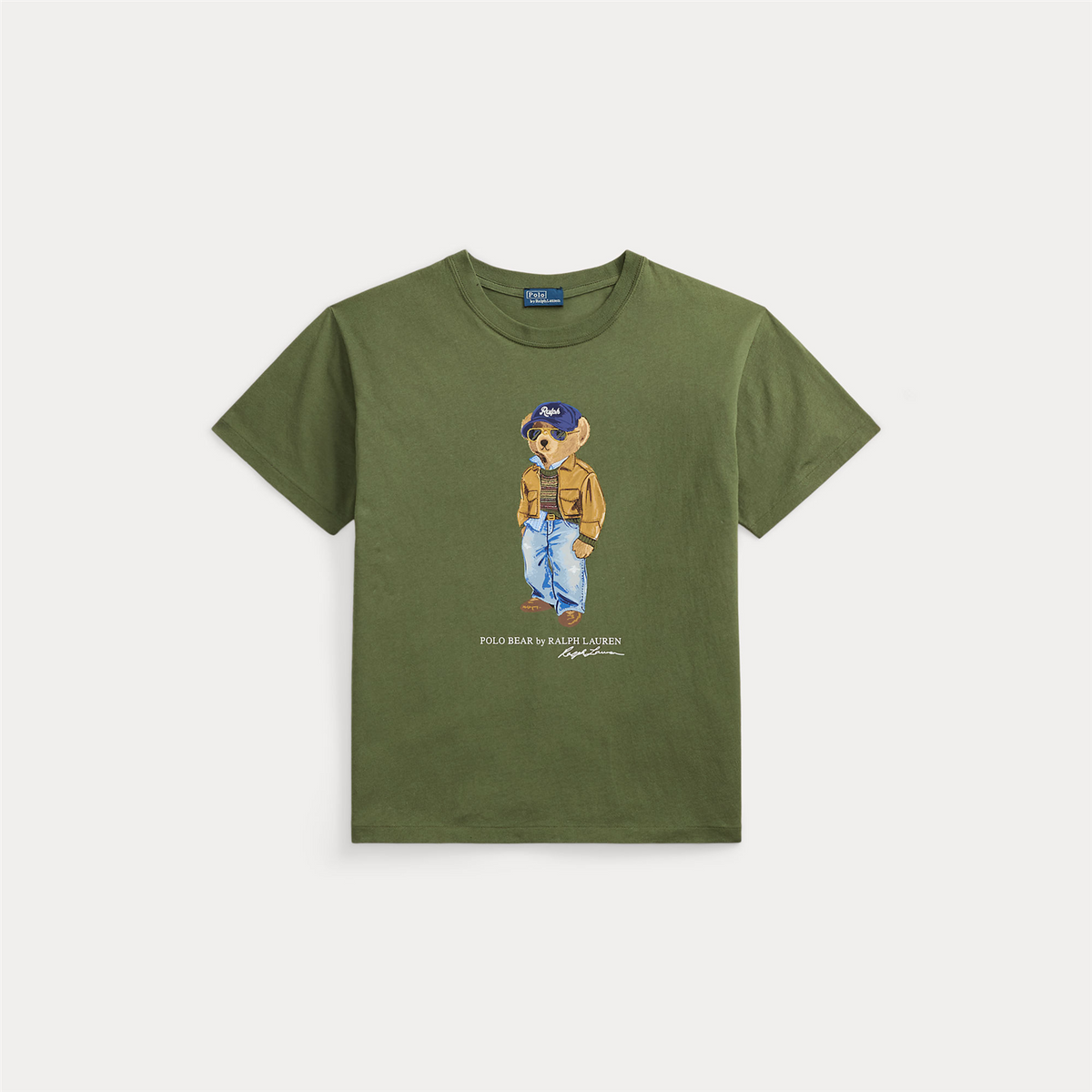 Polo Bear Cotton Jersey T-shirt
