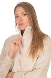 JACKET KNITTED ARMS