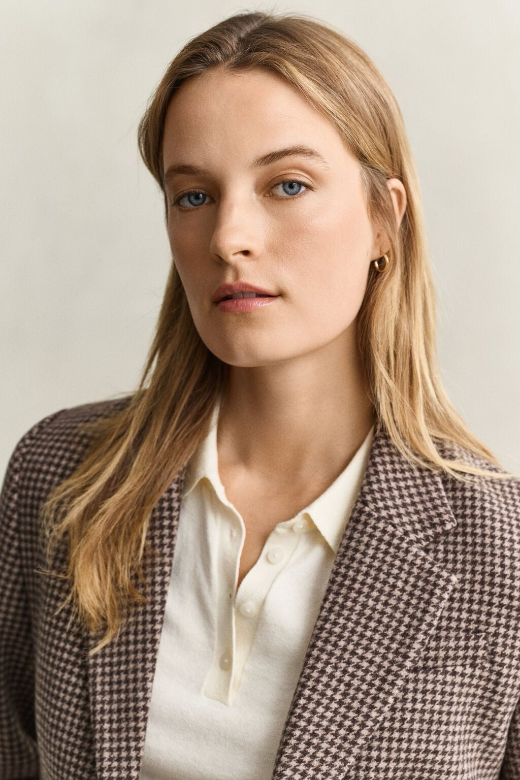 Reg Houndstooth Blazer