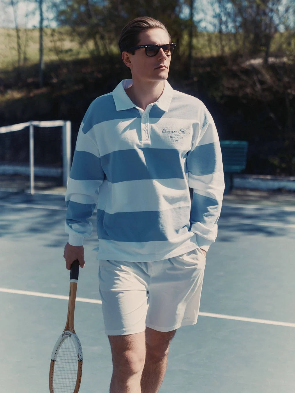 M. Thin Cotton Rugby Shirt