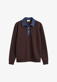 Heavy Denim Collar Rugger
