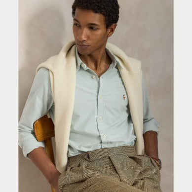 Slim Fit Cotton Oxford Shirt